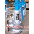 Open Bonnet Flange End Cast Steel Safety Relief Valve